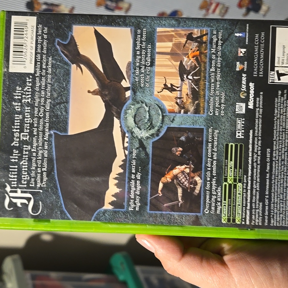 Eragon Video Game Xbox Book Included - Picture 4 of 12
